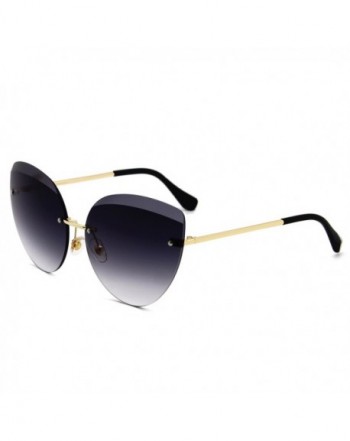 Rimless sunglasses