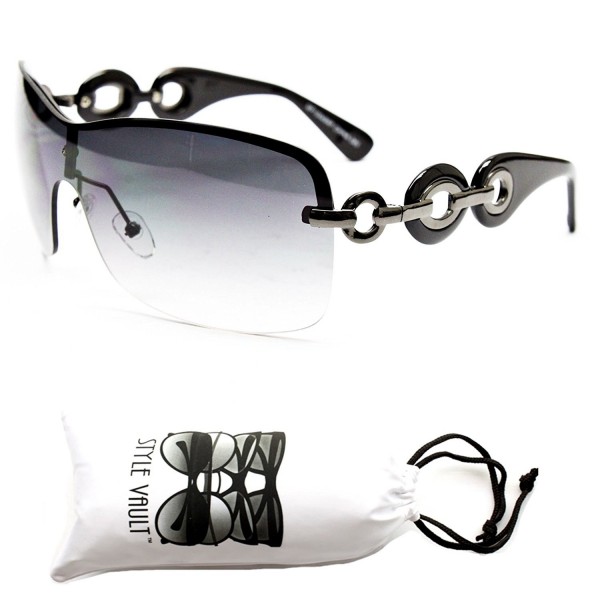 Style Vault Designer Sunglasses Gunmetal