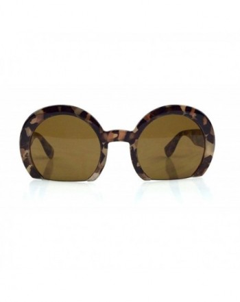 Retro Acetate Round Lenses Sunglasses