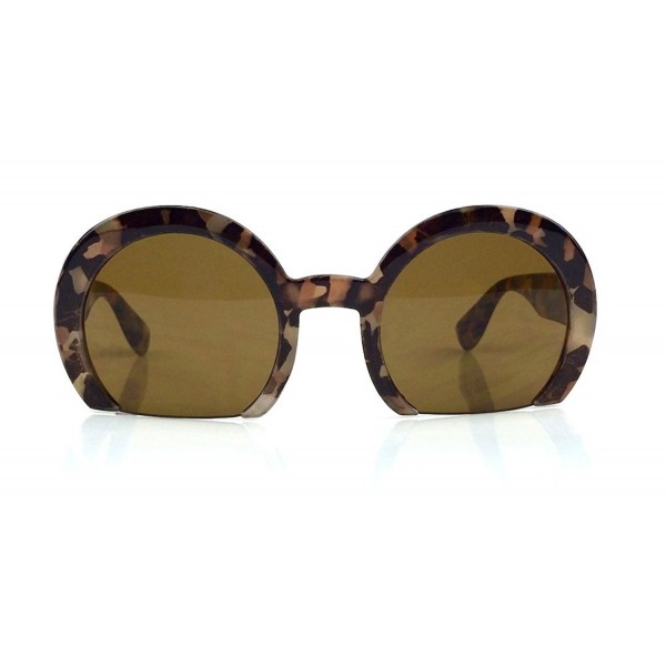 Retro Acetate Round Lenses Sunglasses