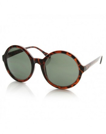 zeroUV Inspired Oversized Sunglasses Tortoise