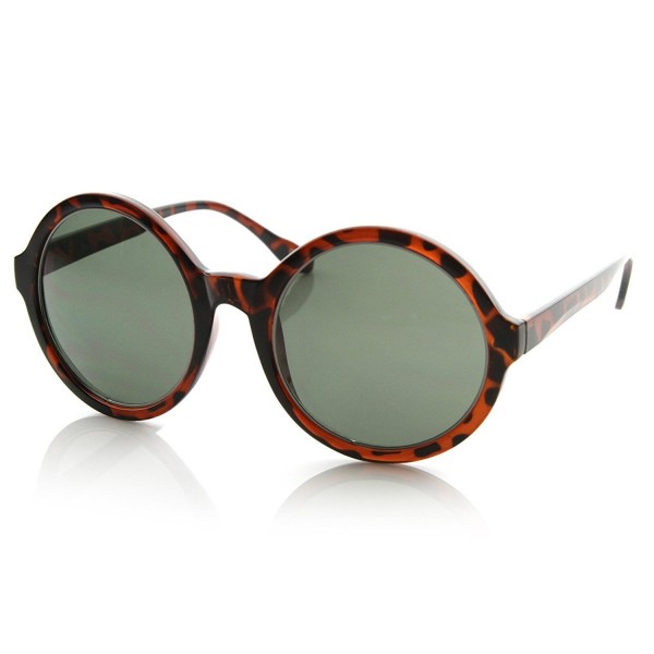 zeroUV Inspired Oversized Sunglasses Tortoise