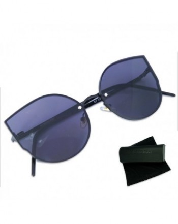 Alondra Kolt Oversize Rimless Sunglasses