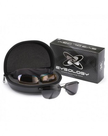 Eyeology Interchangeable Multifunction Aviator Sunglasses