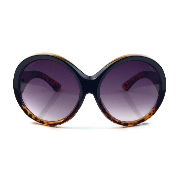 Designer Fashion Oversized Sunglasses Tortoise