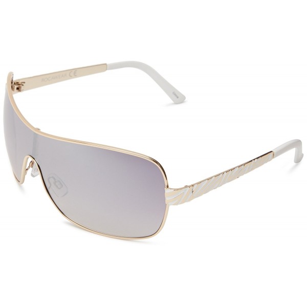 Rocawear R459 GLDWH Shield Sunglasses