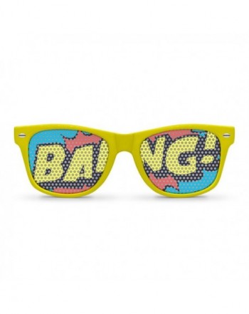 BANG Yellow Retro Party Sunglasses
