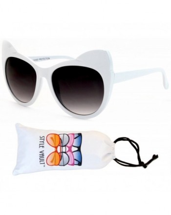 WM3081 VP Style Vault Sunglasses White smoked