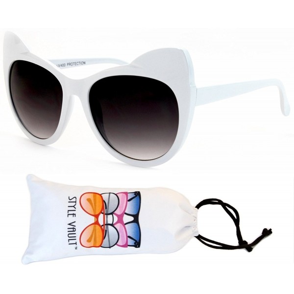 WM3081 VP Style Vault Sunglasses White smoked