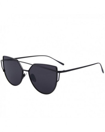 MERRYS Fashion Metal Mirrored Sunglasses