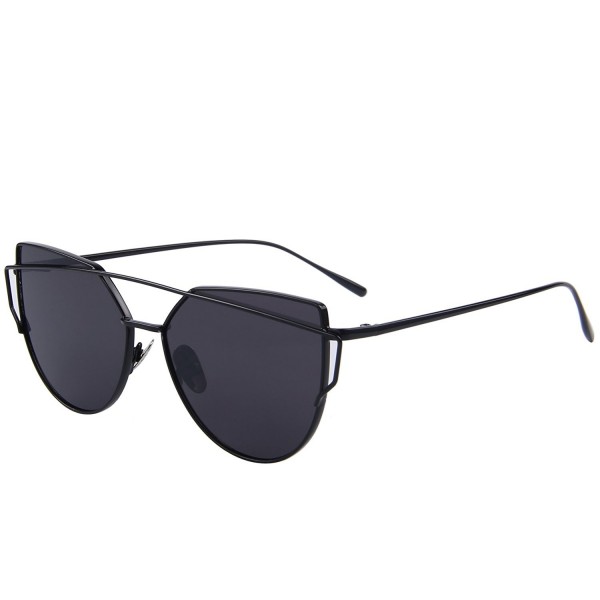 MERRYS Fashion Metal Mirrored Sunglasses