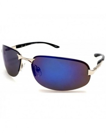 Polarized Semi Rimless Classic Stylish Sunglasses