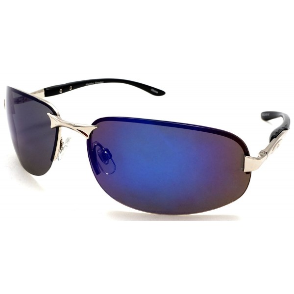 Polarized Semi Rimless Classic Stylish Sunglasses