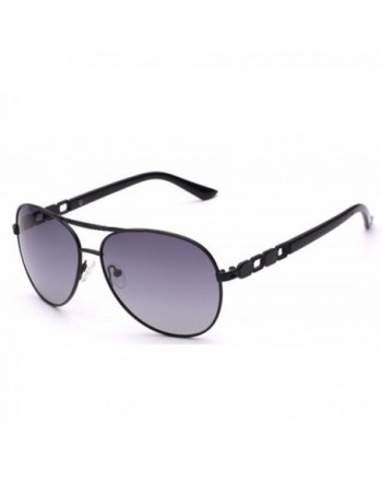 Mirrored Polarized Sunglasses OLEWELL Lenses Black Grey