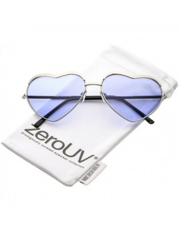 zeroUV Oversize Tinted Sunglasses Silver