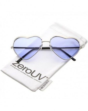 zeroUV Oversize Tinted Sunglasses Silver