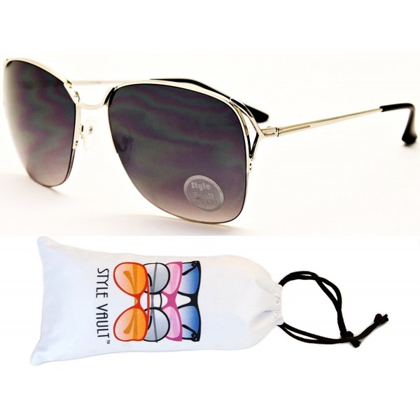 Wm504 vp Style Vault Sunglasses Silver Smoked