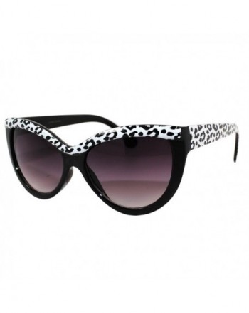 Oversized Fashion Leopard Print Sunglasses