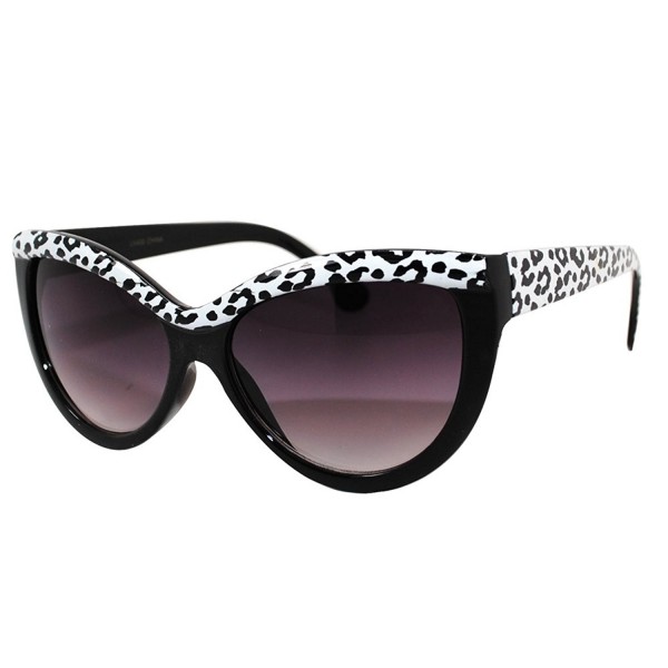 Oversized Fashion Leopard Print Sunglasses