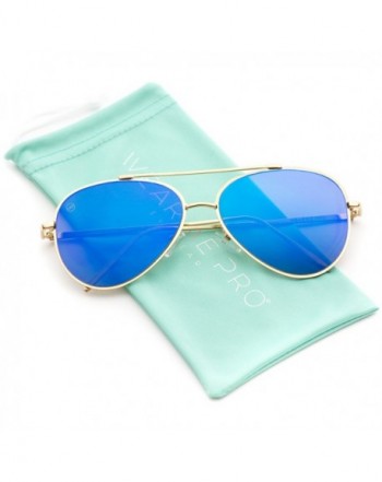 WearMe Pro Mirrored Aviator Sunglasses