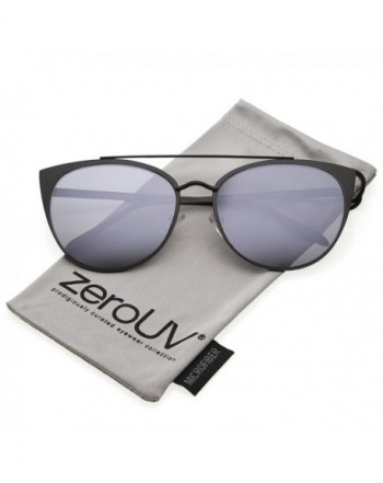 zeroUV Oversize Sunglasses Crossbar Mirrored