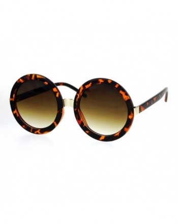 Womens Plastic Designer Sunglasses Tortoise