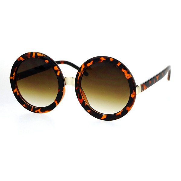 Womens Plastic Designer Sunglasses Tortoise