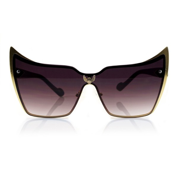 Fa Beau Lux Sophisticated Oversize Sunglasses Gradient