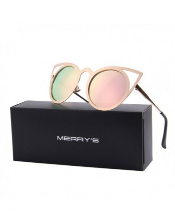 MERRYS Sunglasses Cut Out Mirror glasses