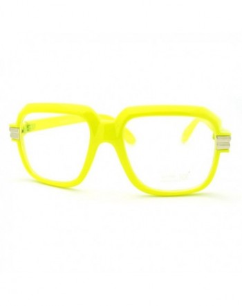 Yellow Oversized Glasses Fashion Eyewear