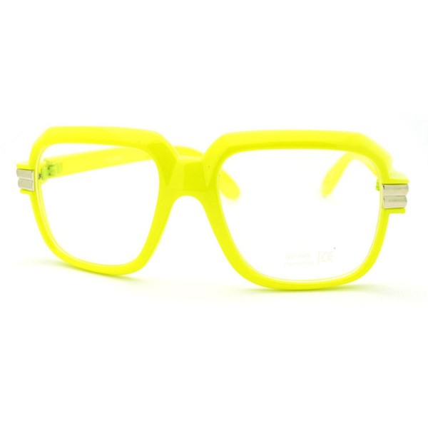 Yellow Oversized Glasses Fashion Eyewear