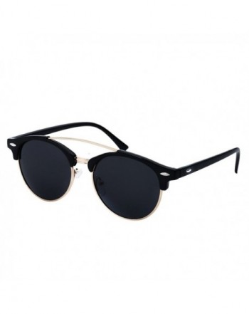 YANQIUYU Classic Polarized Clubmaster Sunglasses