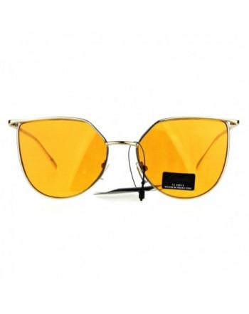 Womens Designer Futuristic Squared Sunglasses