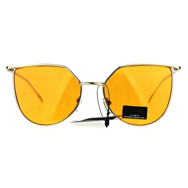 Womens Designer Futuristic Squared Sunglasses