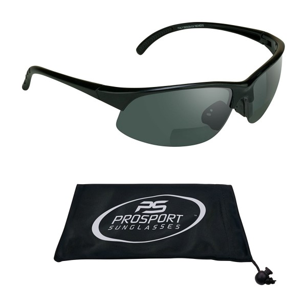 Rimless blocker Vision bifocal sunglasses