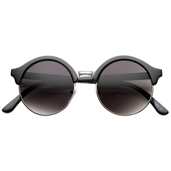 zeroUV Inspired Semi Rimless Sunglasses Lavender