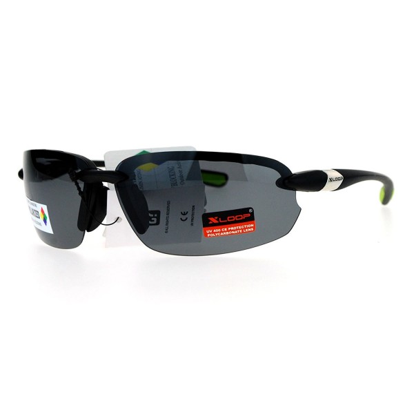 Polarized Sunglasses Rimless Sports Rectangular