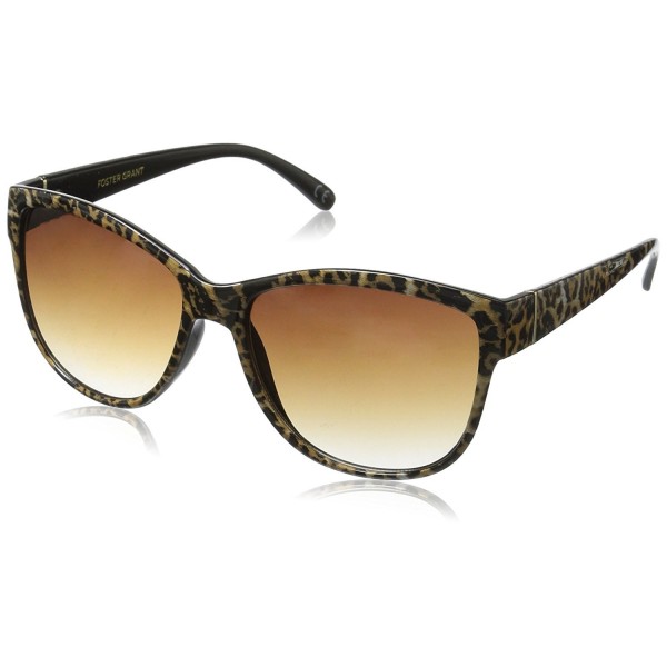 Foster Grant Womens Round Sunglasses