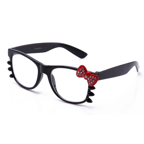 Kyra Fashion Whiskers Rhinestone Glasses