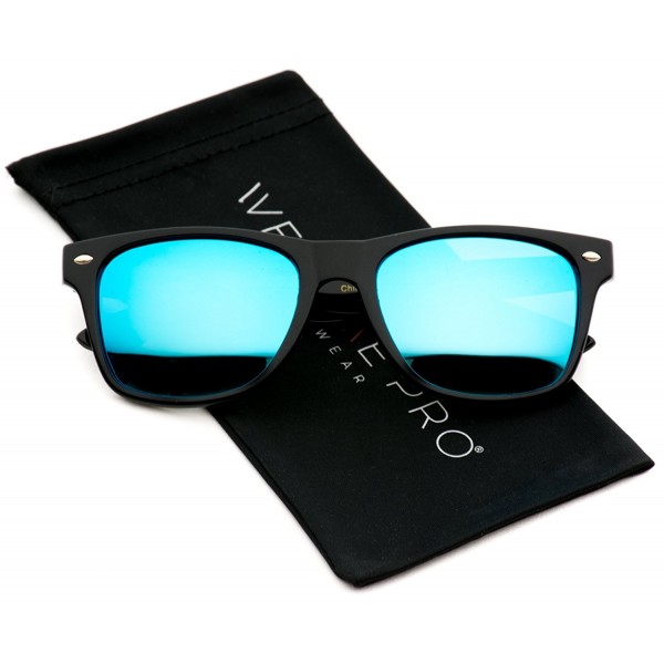 Polarized Mirrored Reflective Rimmed Sunglasses