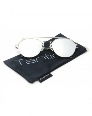 Tantino Fashion Angled Mirrored Sunglasses