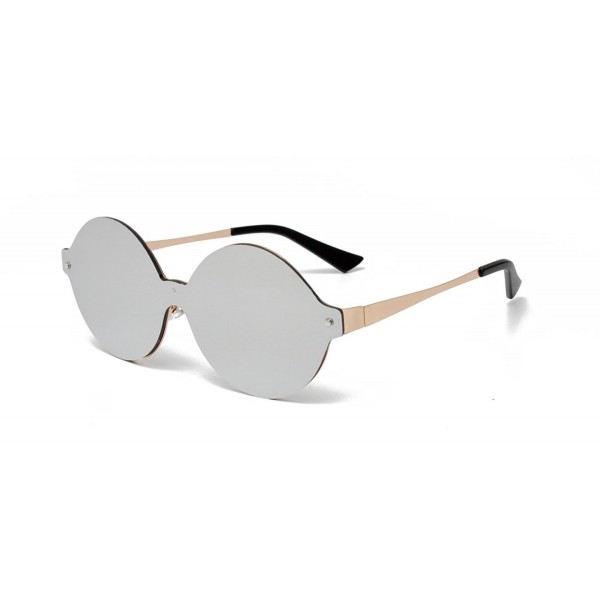 GAMT Sunglasses Integral Mirrored Silver