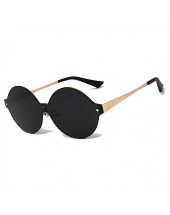 GAMT Round Sunglasses Integral Mirrored