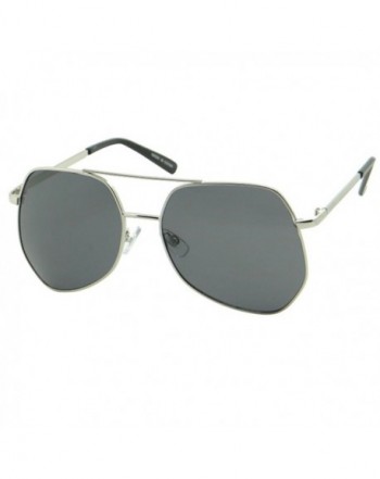 Geometric Aviator Sunglasses Fashion Eyewear