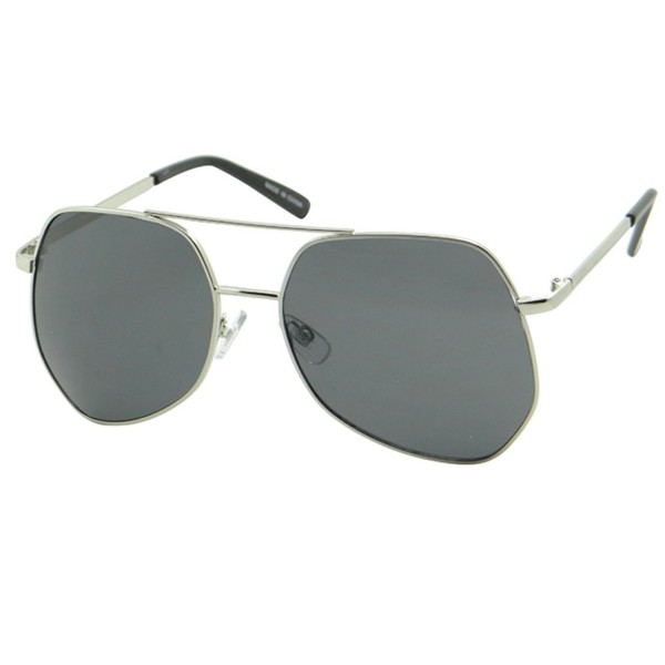 Geometric Aviator Sunglasses Fashion Eyewear