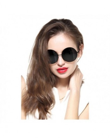 GEELOOK Oversized Mirrored Hipster Sunglasses