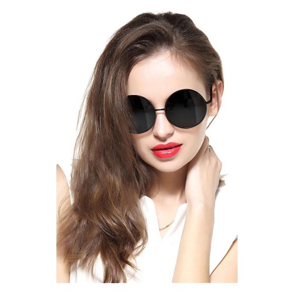 GEELOOK Oversized Mirrored Hipster Sunglasses