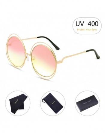 WISH CLUB Oversized Sunglasses Transparent