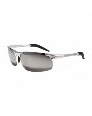 Semi-rimless sunglasses