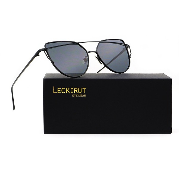 Leckirut Sunglasses Mirrored Lenses Fashion